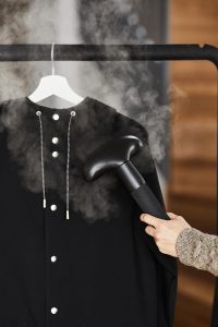 steam your raincoat instead of ironing