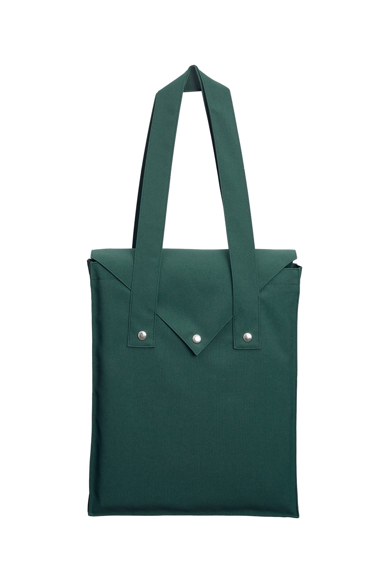 green tote bag